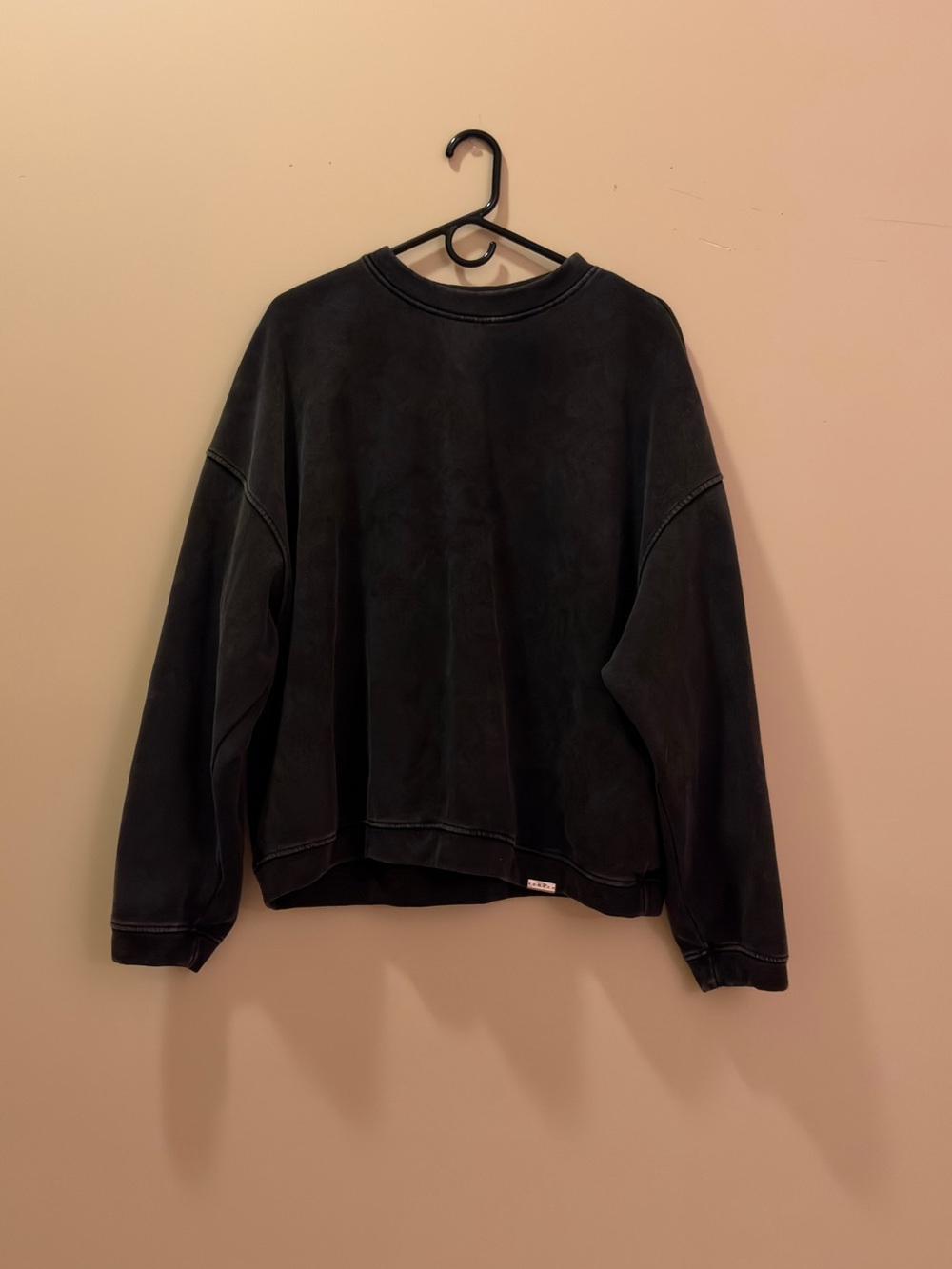 Sumwon Washed Black Crewneck